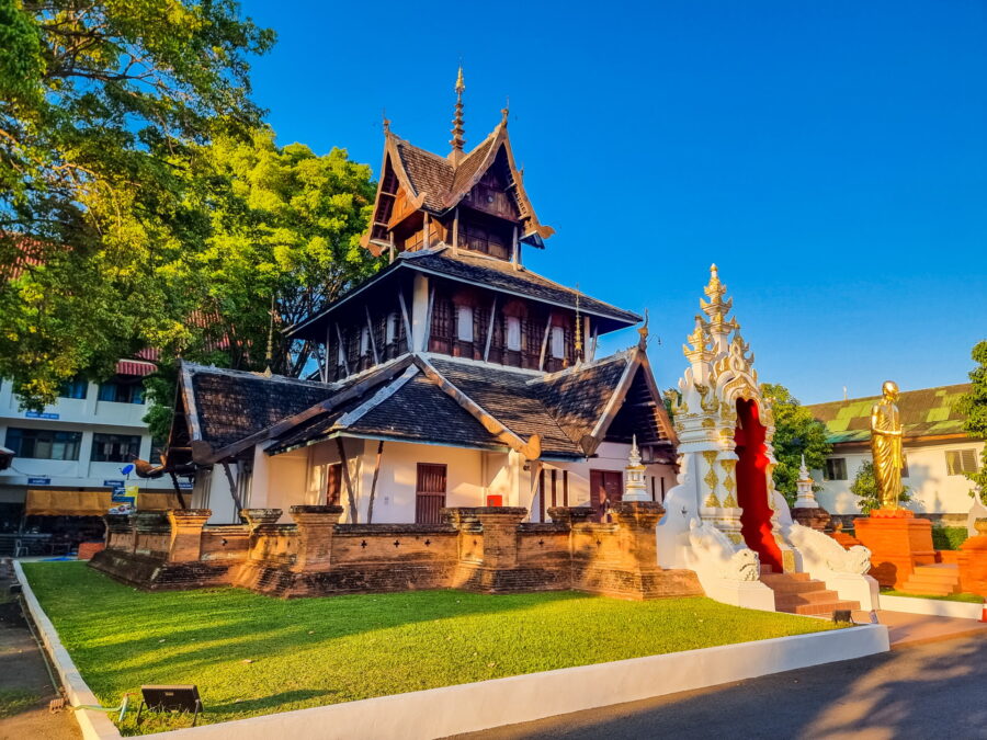 Buddhist Manuscripts Library and Museum at Wat Chedi Luang Chiang Mai