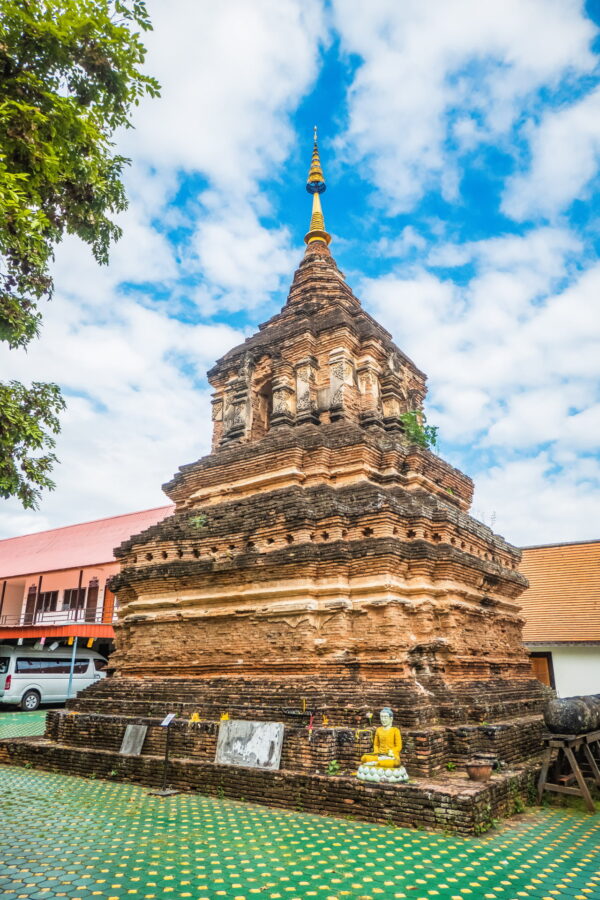 Chedi at Wat Jetlin, Chiang Mai Old Town