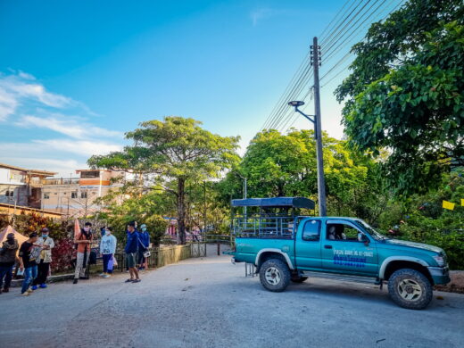 pickup pour acceder au point de vue pilok
