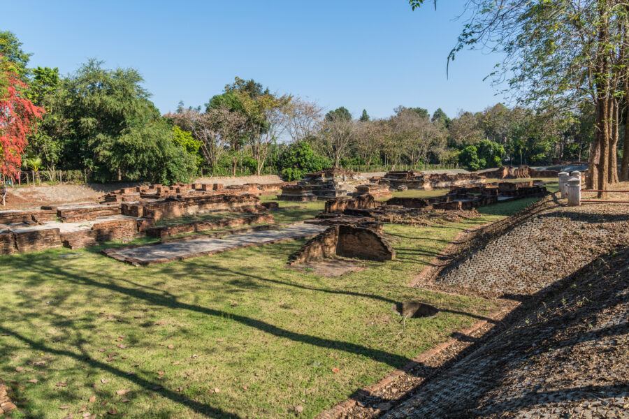ruine wat nan chang wiang kum kam chiang mai