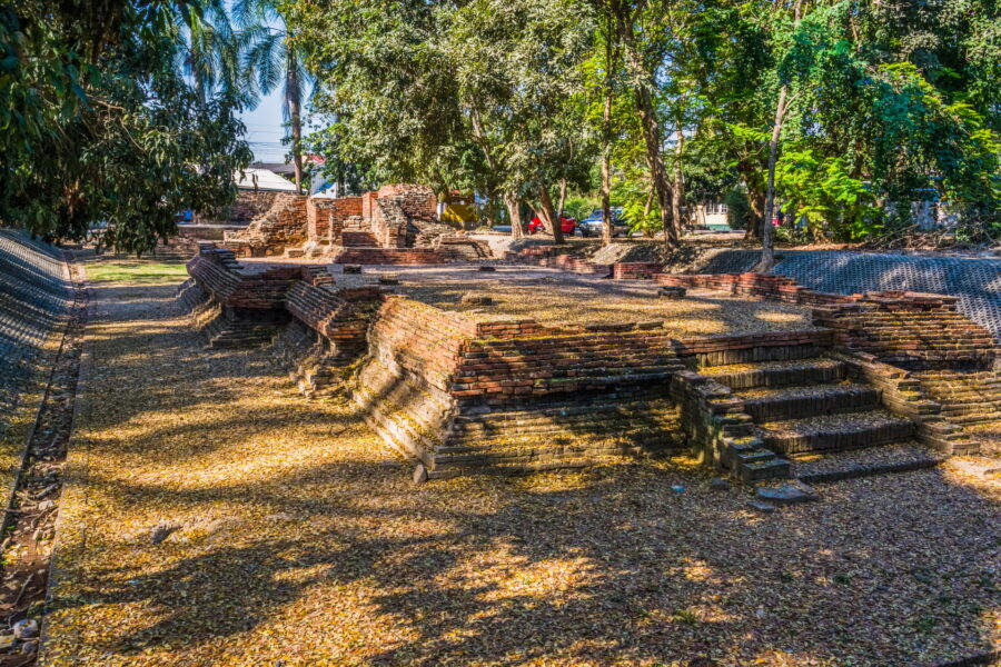 ruine du wat that noi wiang kum kam chiang mai