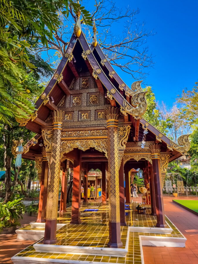 sala at wat phra singh chiang mai