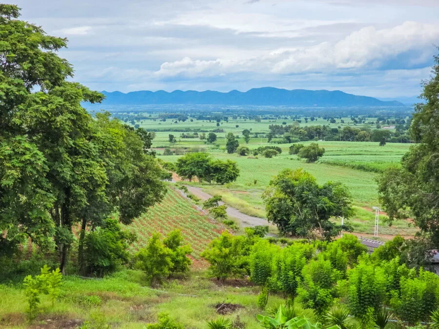 view from phu nam yot site phetchabun province