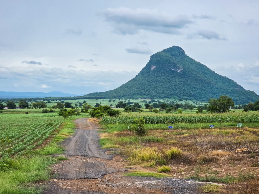 view of khao thammarat mountain phetchabun province