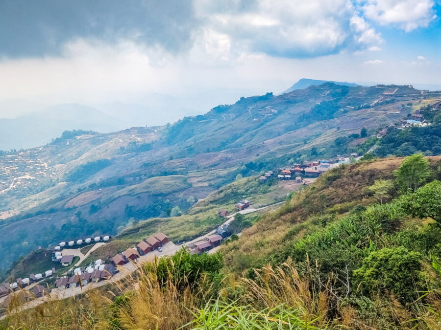 view of the phu thap boek province of phetchabun