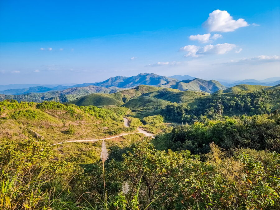 vue sur thailande route acces point de vue pilok