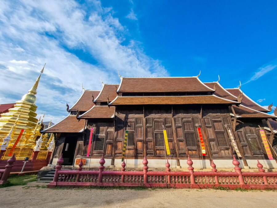 Wat Phantao Old Town Chiang Mai