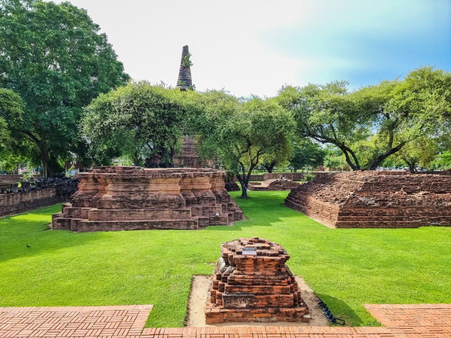 complexe du wat ratchaburana ayutthaya