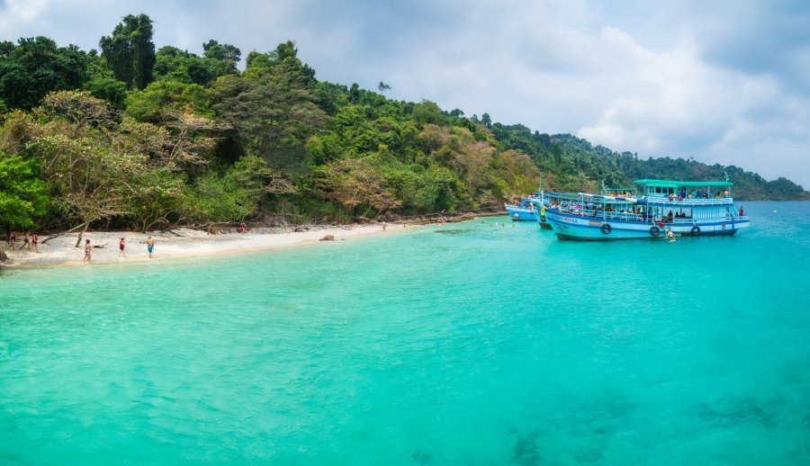 snorkeling koh rang Plage de Haad San Chao.