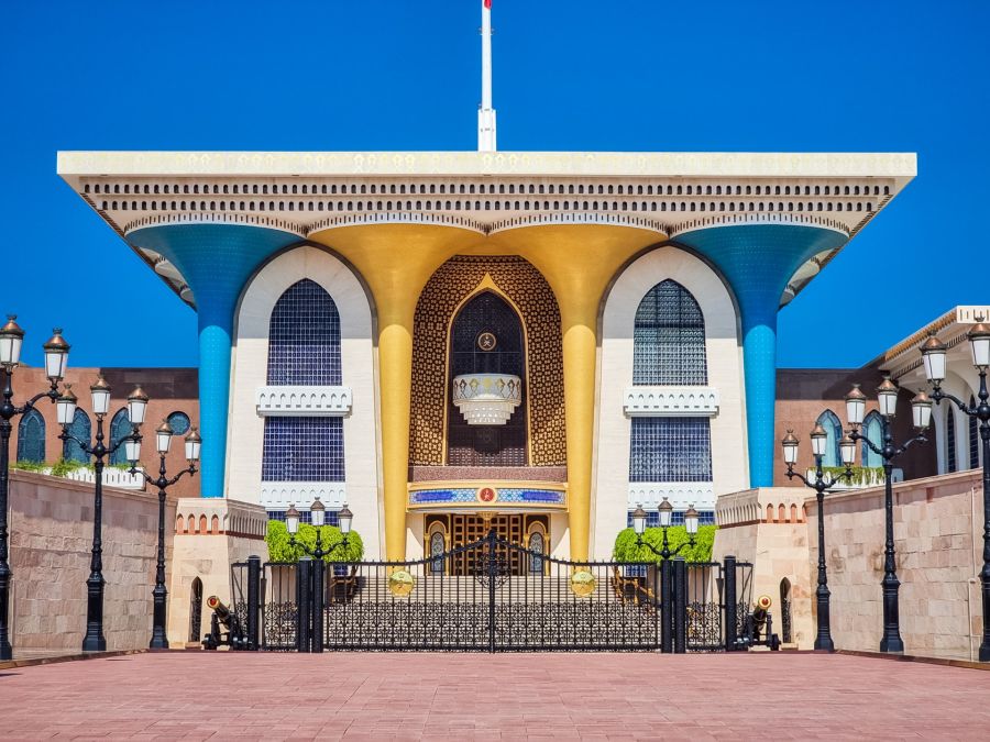 palais royal de mascate - oman palais royal de mascate oman