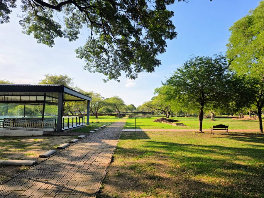 vue sur ancien complexe palais royal ayutthaya