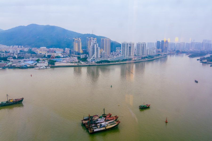 vue depuis chambre sofitel macau at ponte 16