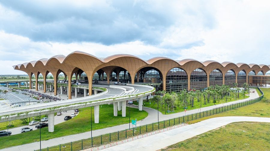 techo international airport terminal phnom penh cambodge