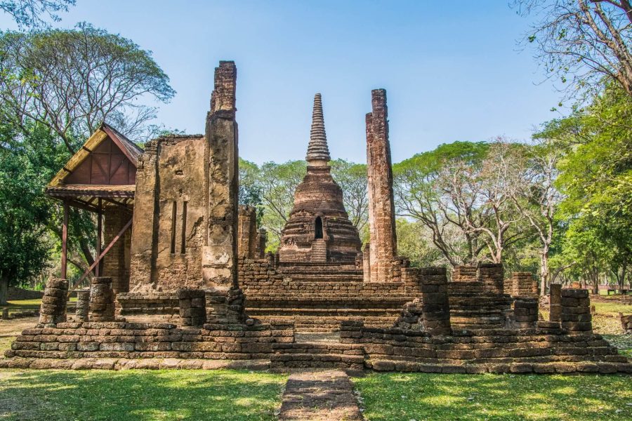 wat nang phaya - si satchanalai - thailande