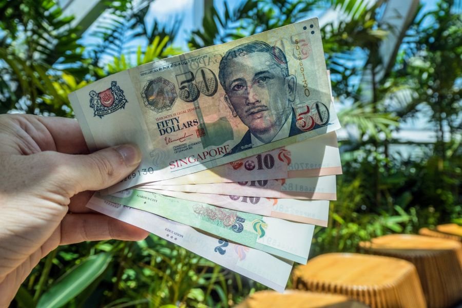 billets monnaie singapore dollars