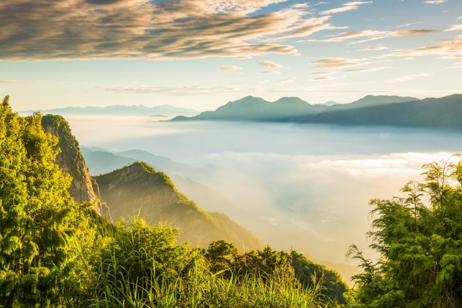 paysage montagne alishan taiwan 2