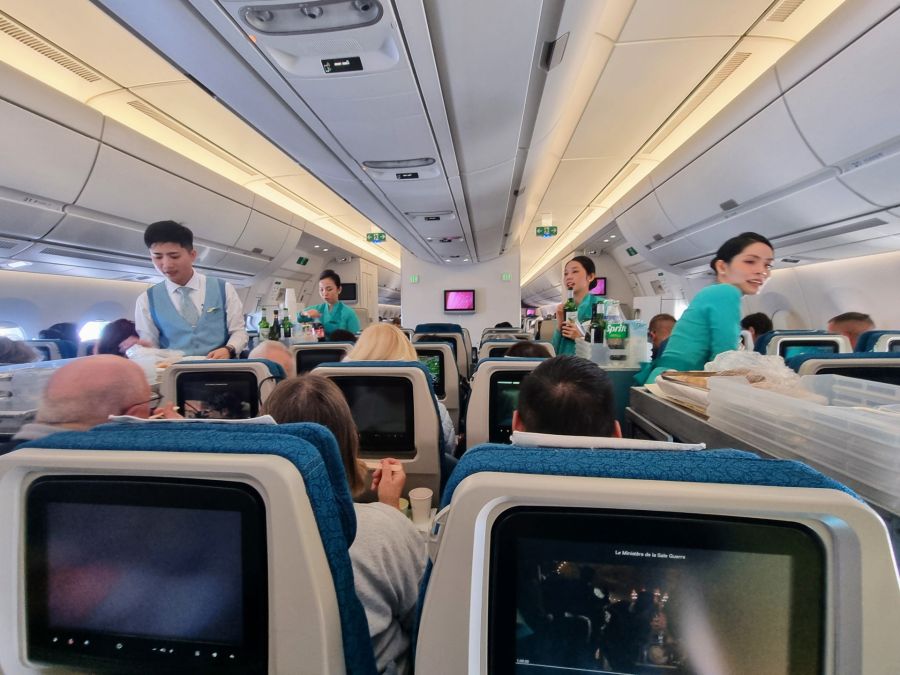 service a bord avion compagnie vietnam airlines