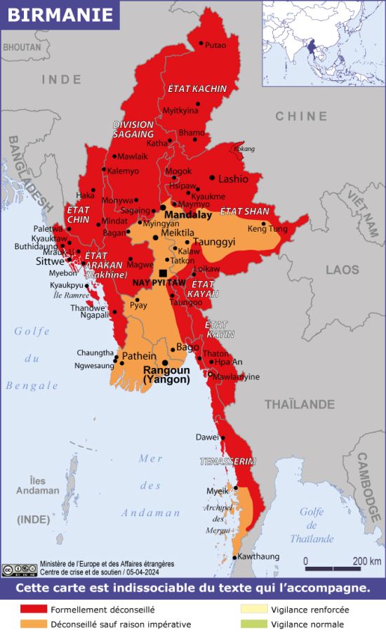 high-risk area Burma post-2021 high-risk area Burma post-2021