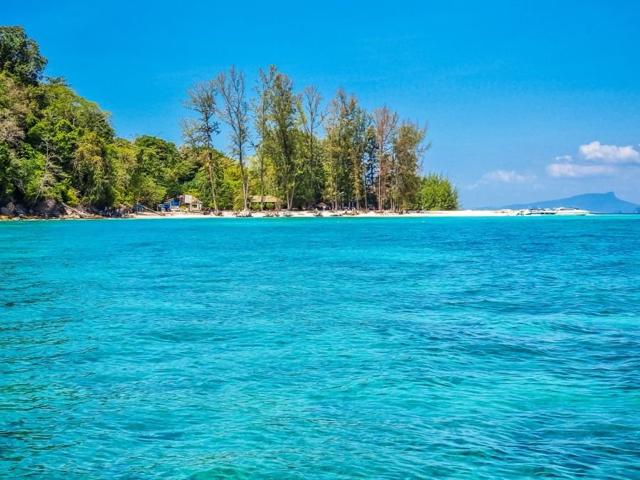 arrivee bamboo island excursion journée depuis ko phi phi