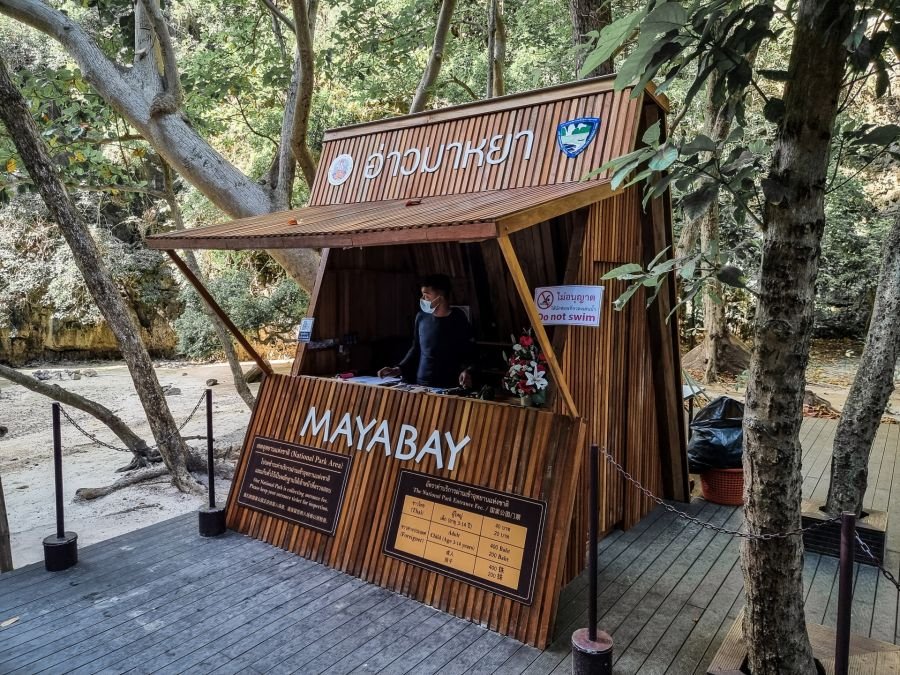 comptoir ticket entree parc national hat noppharat thara mu ko phi phi