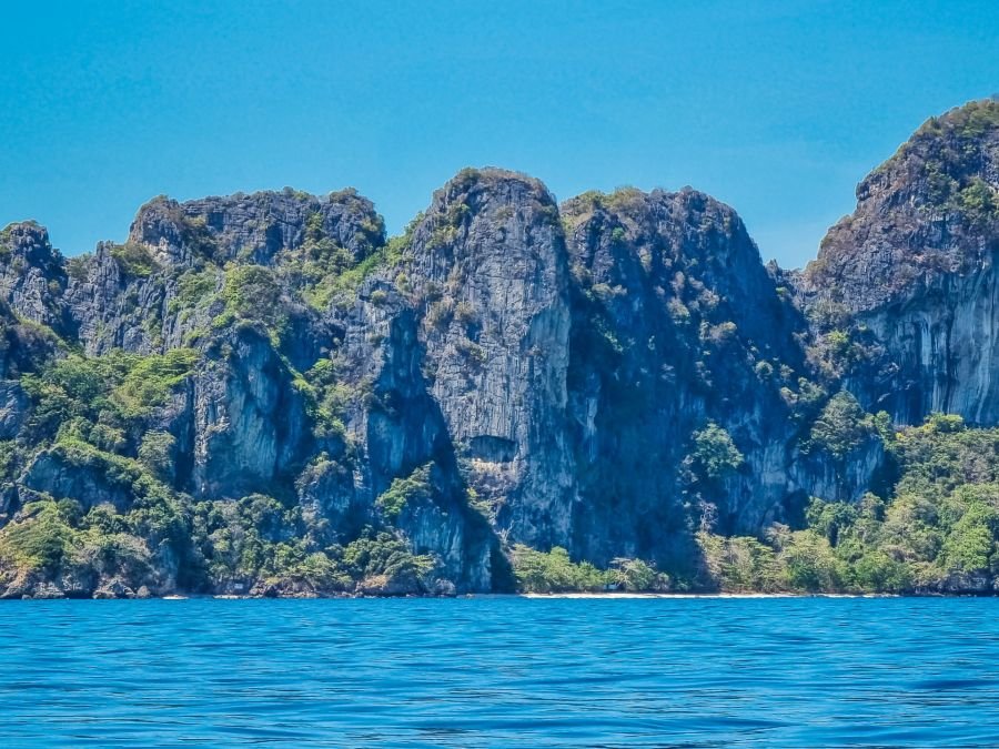 plage de ko yung nord de ko phi phi