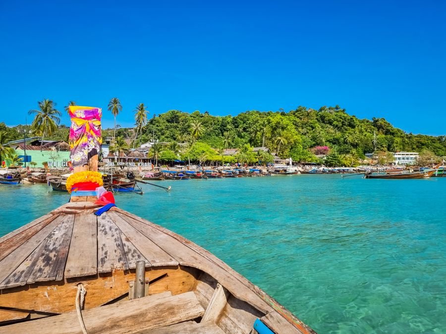 retour a tonsai pier excursion journée depuis ko phi phi