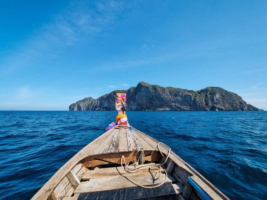 trajet entre phi phi ley et phi phi don