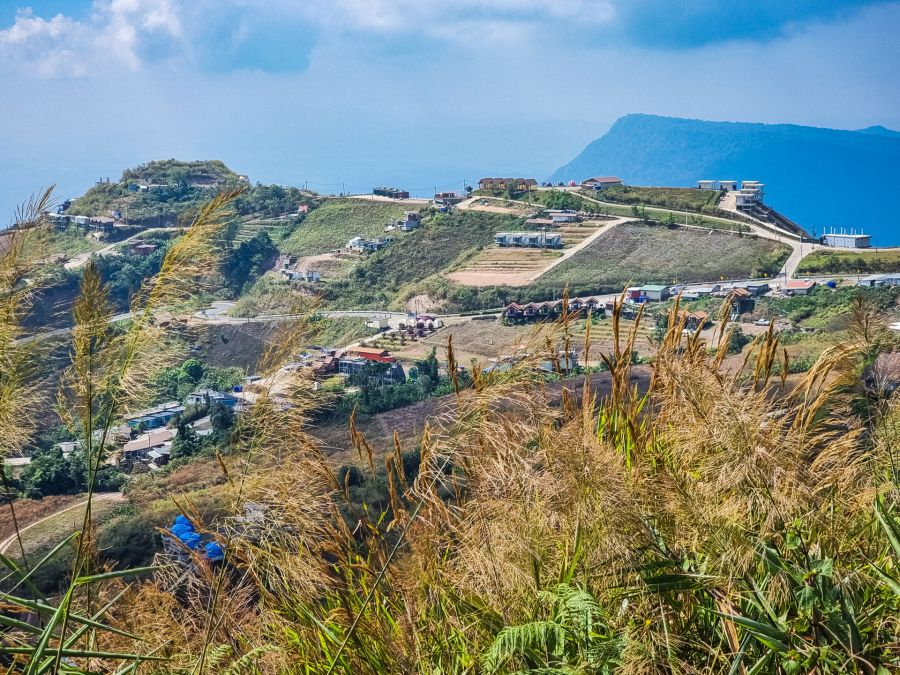 une vue de phu thap boek phetchabun