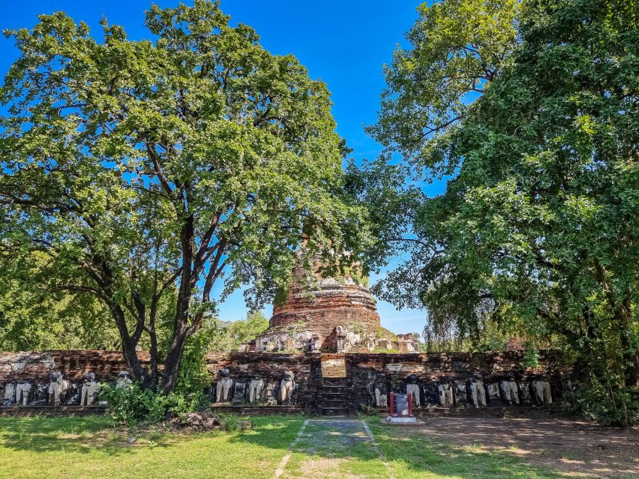 chedi du wat maheyong ayutthaya