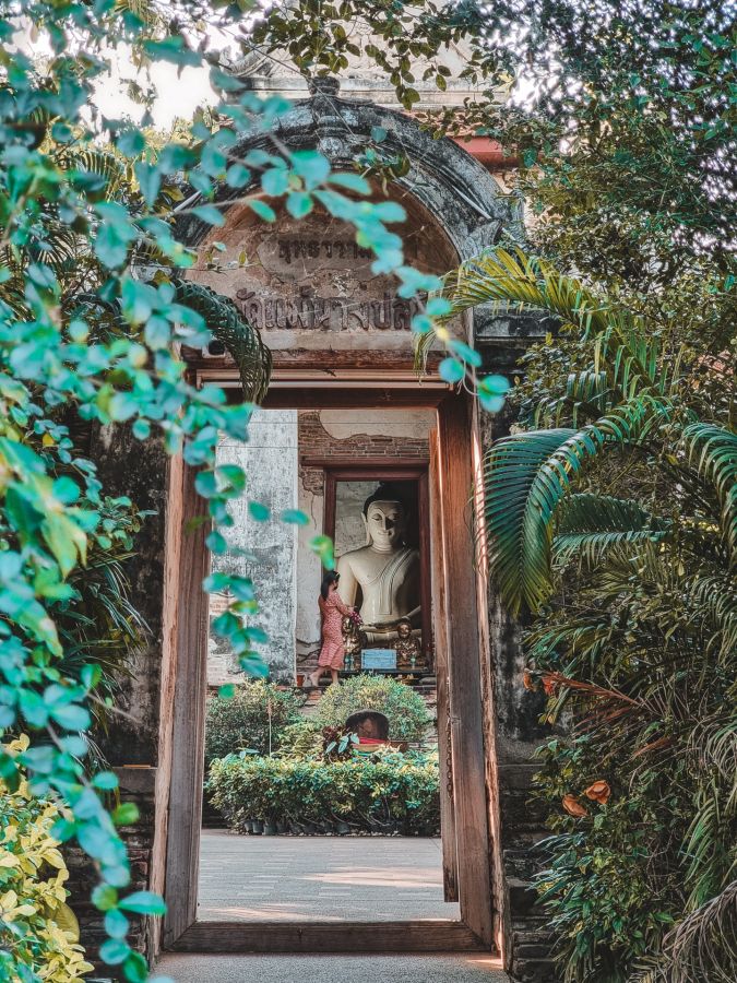 entree enceinte du wat mae nang pluem ayutthaya