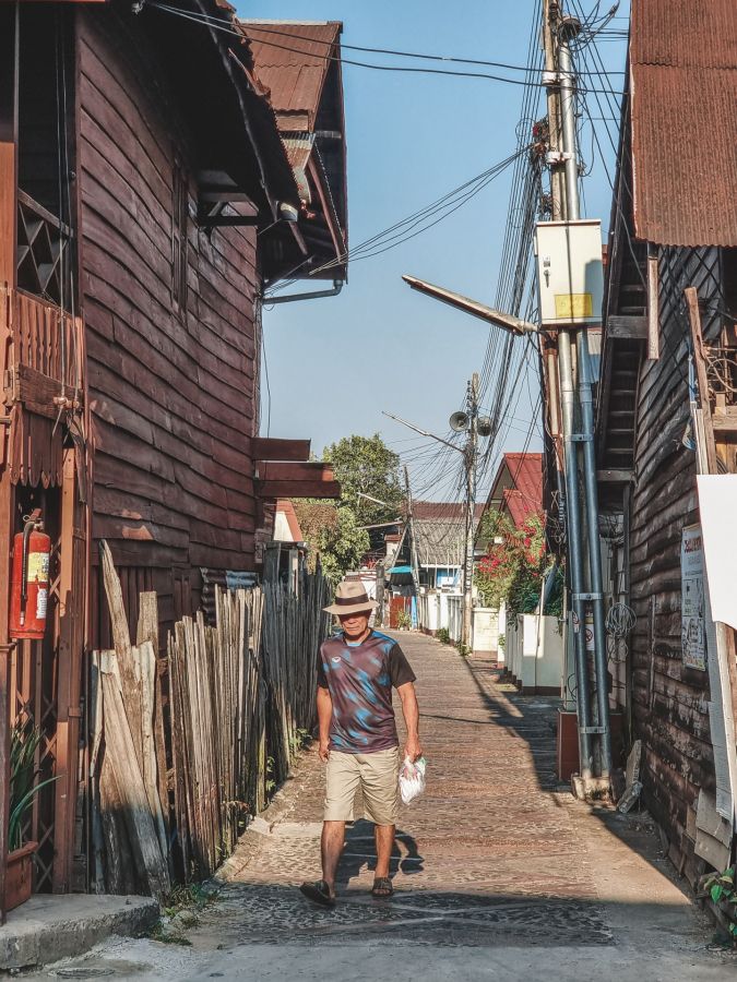 petite rue a nan thailande