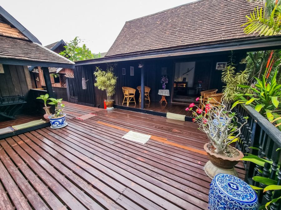 terrasse nan noble house hong chao fong kham nan thailande