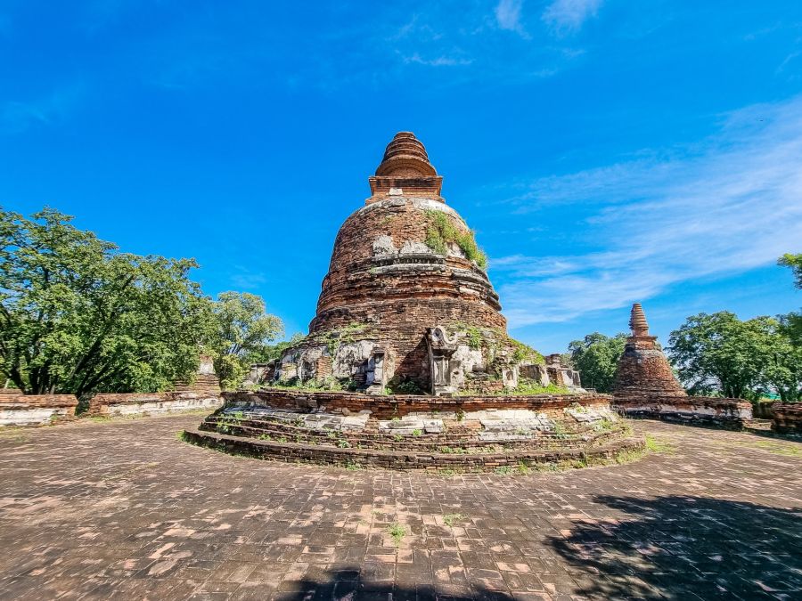 terrasse chedi au wat maheyong ayutthaya
