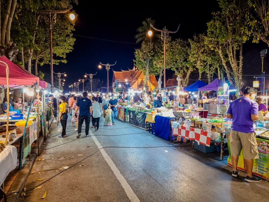 walking street nan thailande