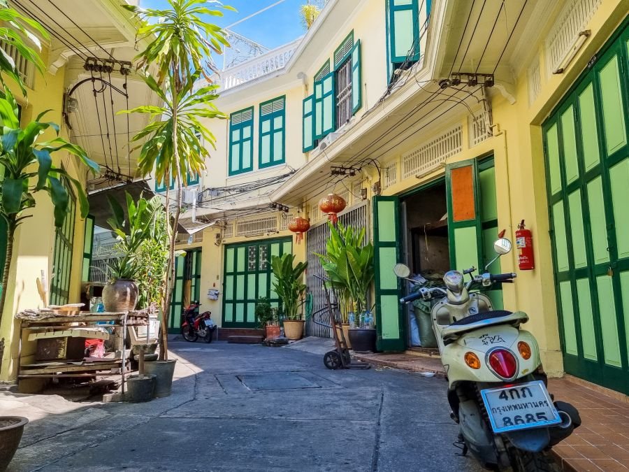 dans la soi nana quartier chinatown bangkok