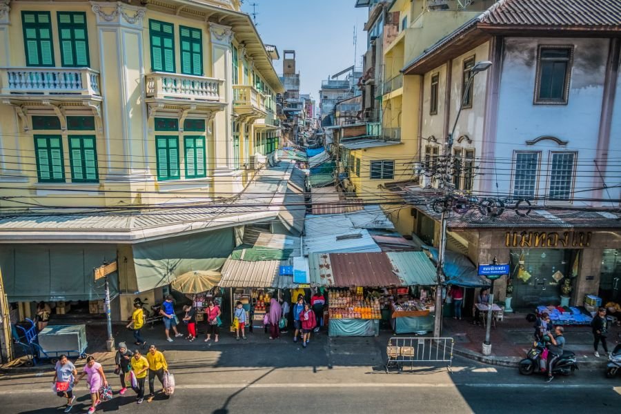 entree sampheng lane depuis prahurat bangkok chinatown