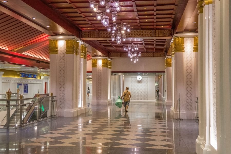 station metro mrt wat mangkon chinatown bangkok