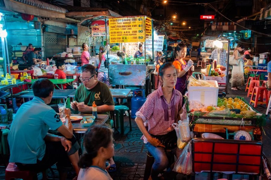street food de chinatown bangkok