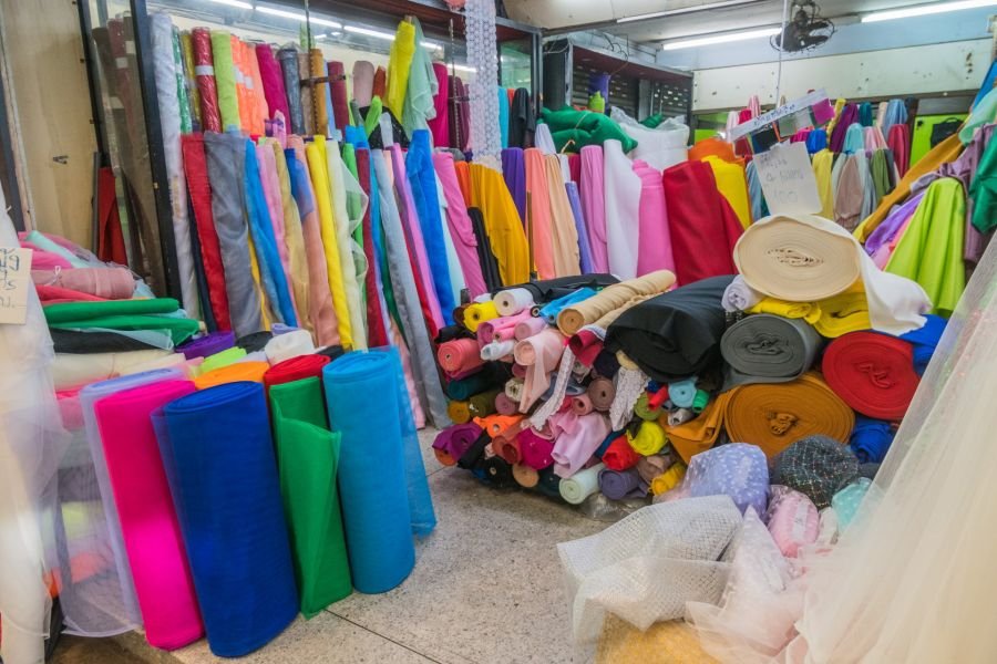 tissus du quartier prahurat bangkok