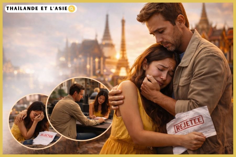 refus de visa schengen en thailande