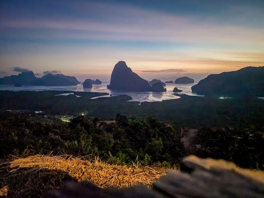 samet nangshe viewpoint aube phang nga thailande