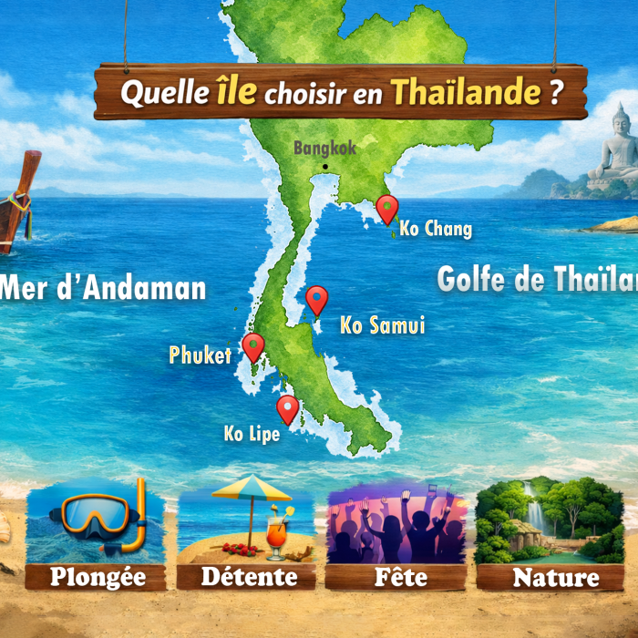Quelle île choisir en Thaïlande ? Le guide pour faire le bon choix