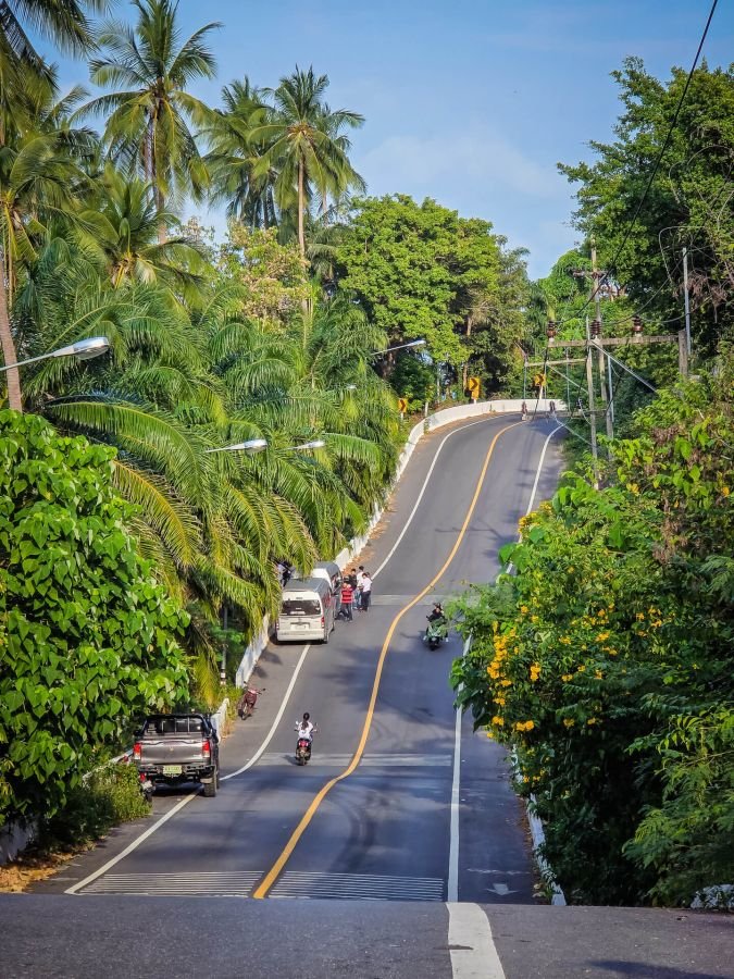 autre arret sur route panoramique entre sichon et khanom thailande