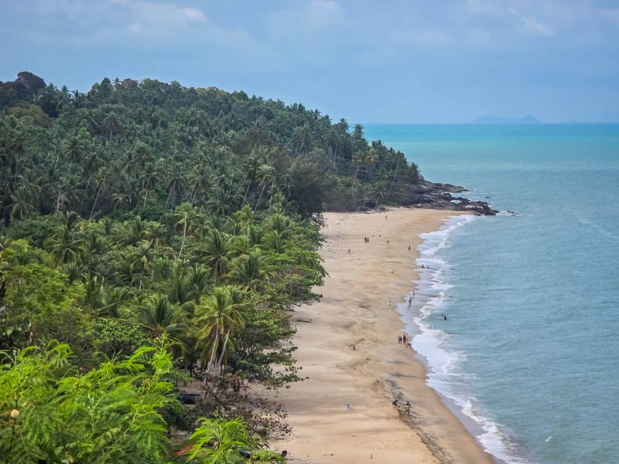 belle vue sur phlai dam beach