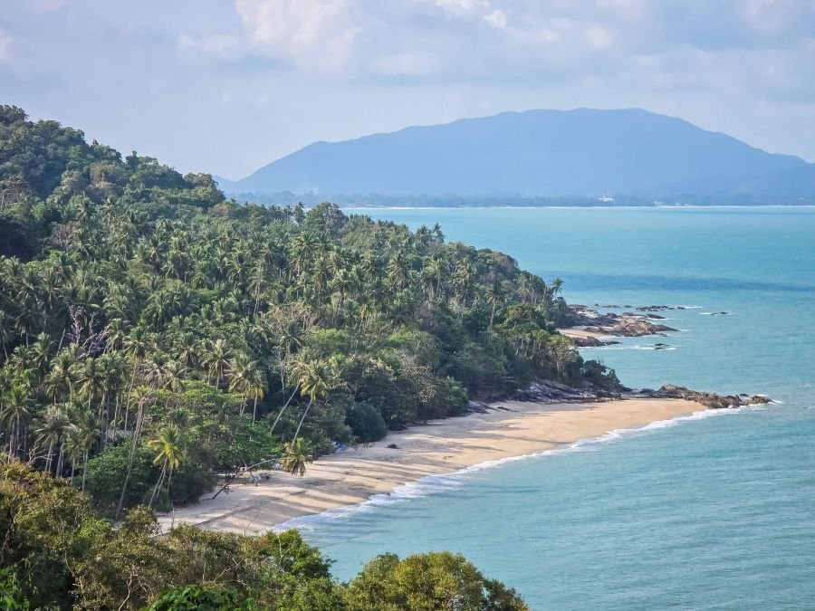 vue depuis route panoramique entre sichon et khanom nakhon si thammarat