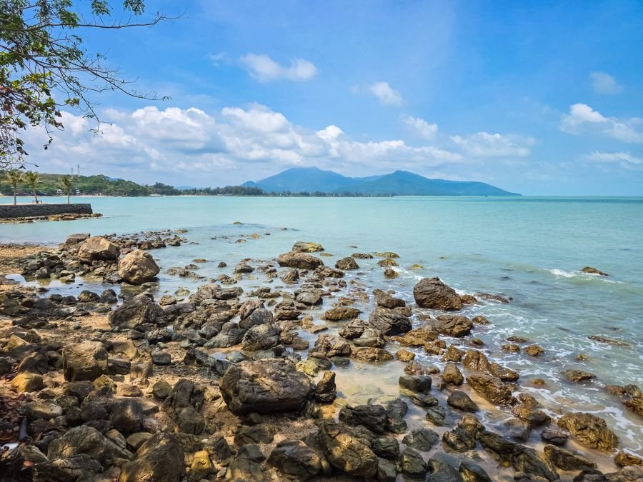 vue sur khao phlai dam depuis issara cape sichon thailande