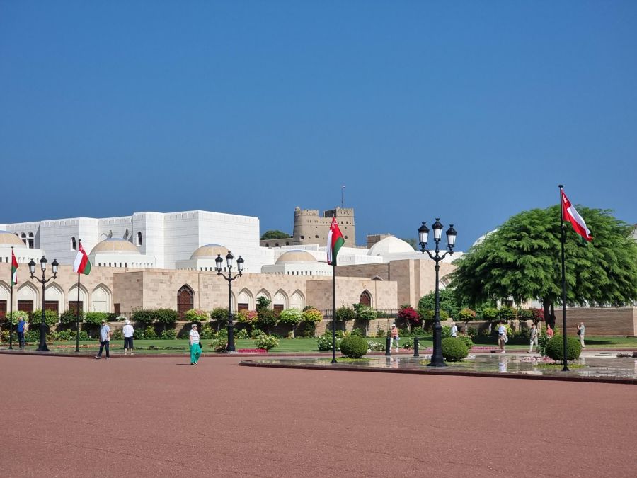 palais royal et fort jalali mascate oman