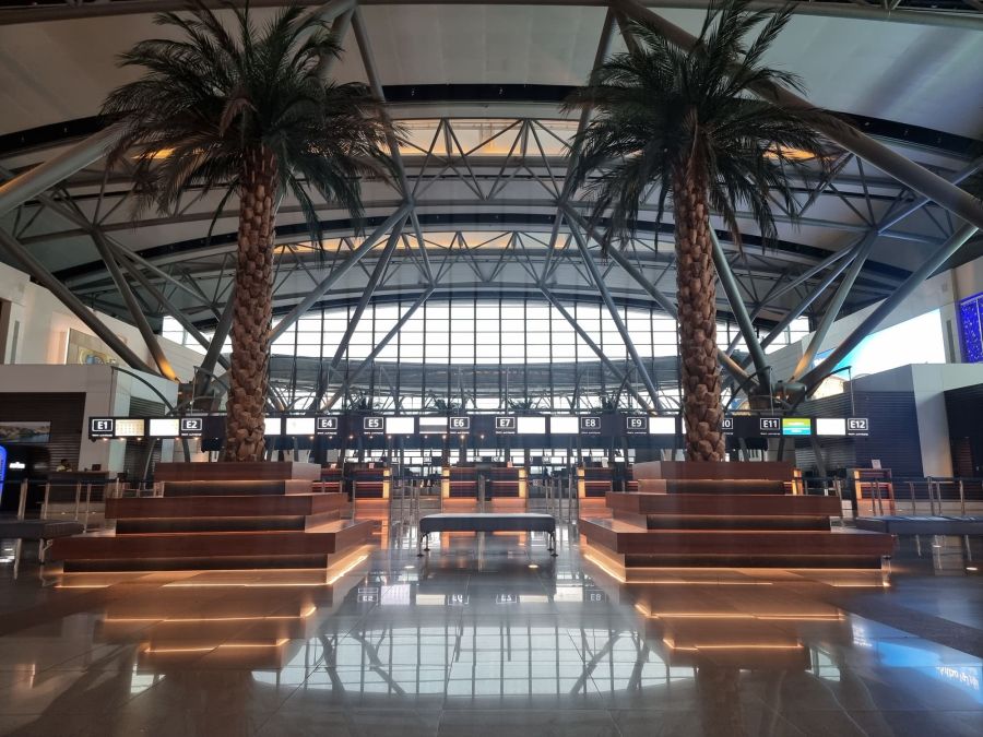 interieur aeroport international muscat oman