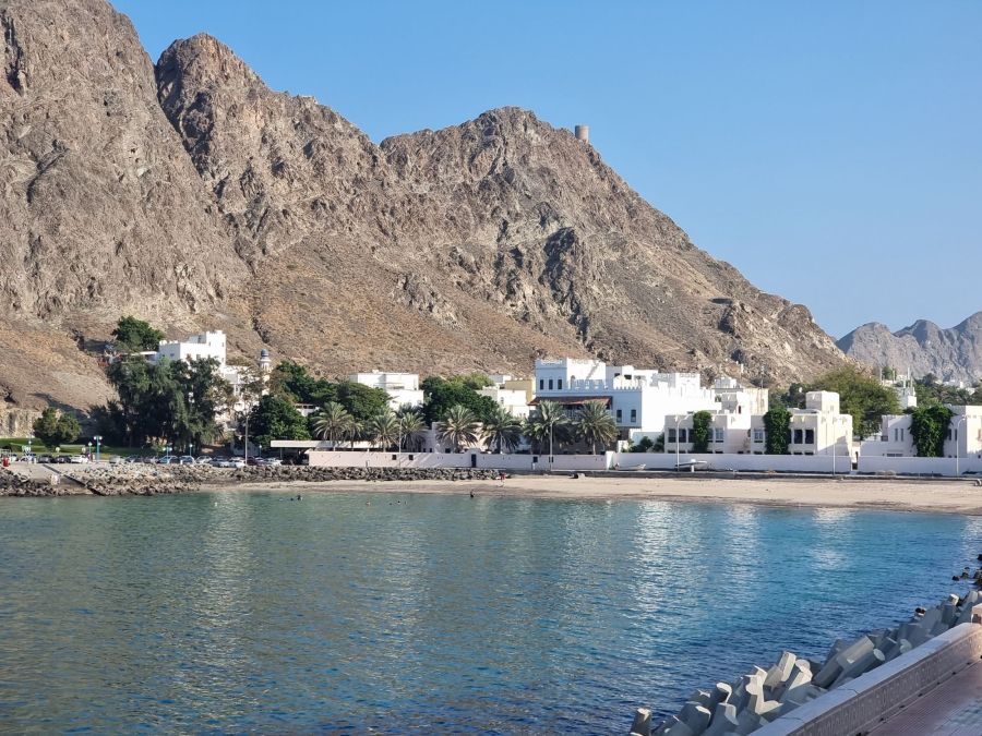 plage al ward mascate oman