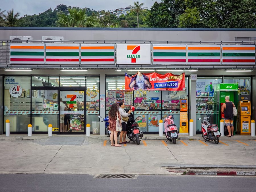7 11 seven eleven a ko samui thailande